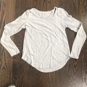 Loft Gray, Long Sleeve Tee (xs)